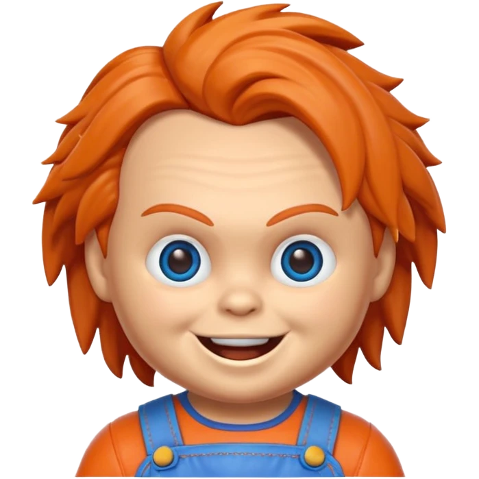 Un emojin de chuky emoji