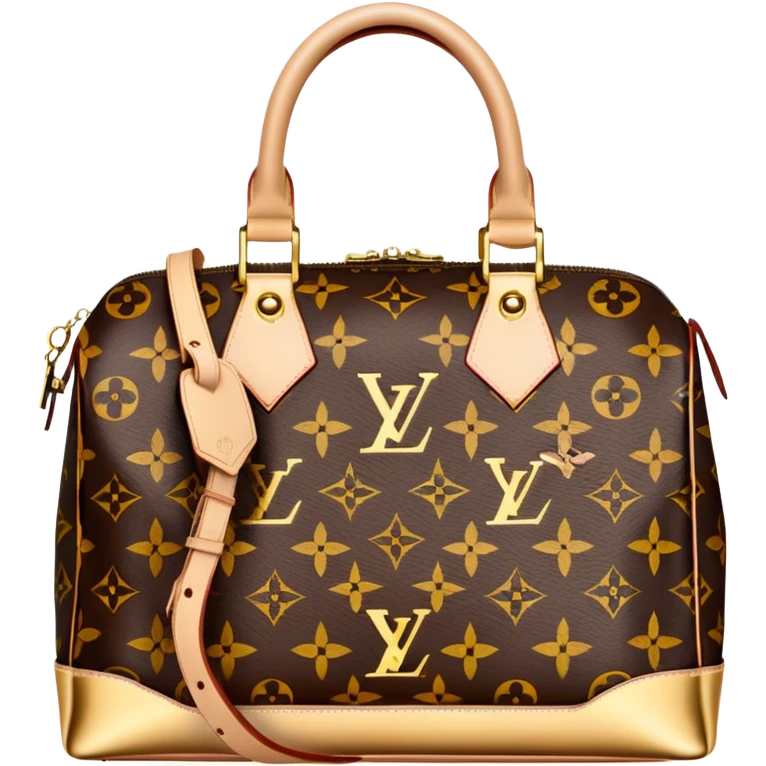 Louis Vuitton 25SS carryall luxury handbag emoji