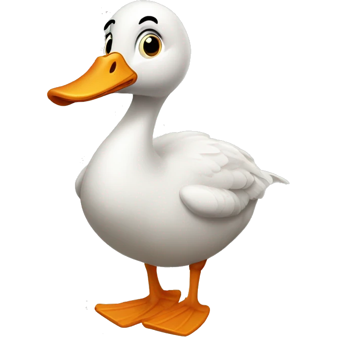 Silly goose  emoji