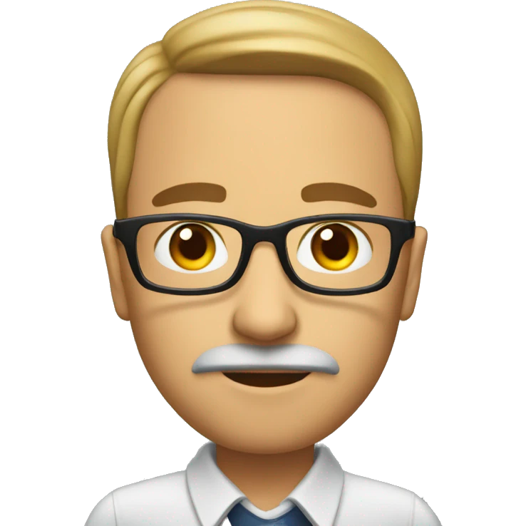 serious teacher emoji