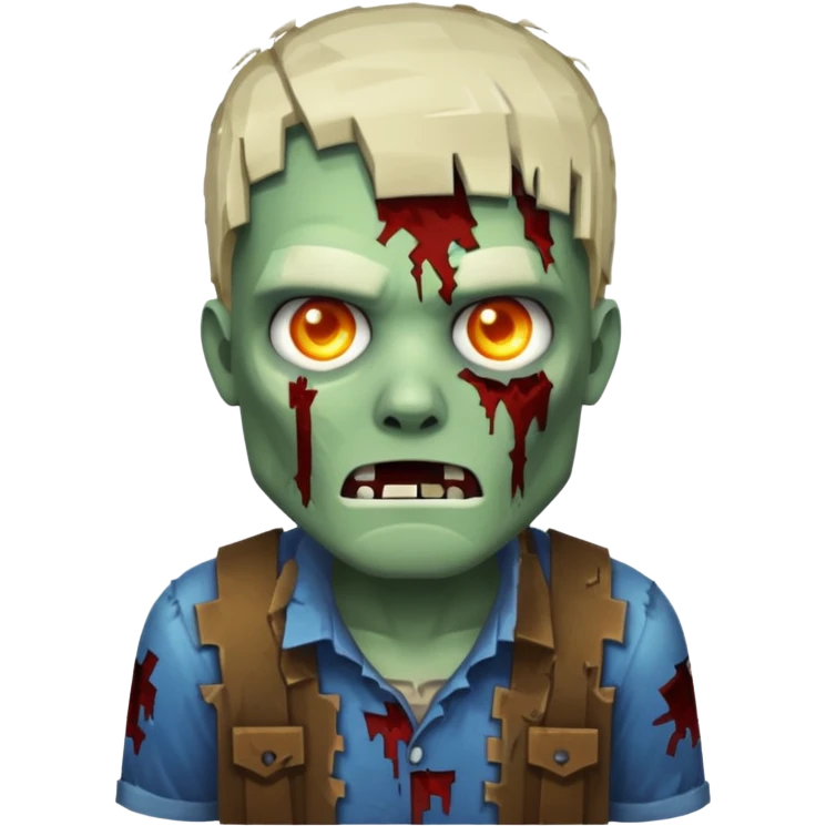Zombie  minecraft  emoji