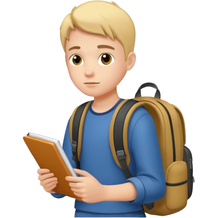 Student routine emoji