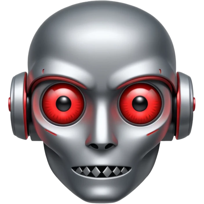 evil ai robot emoji