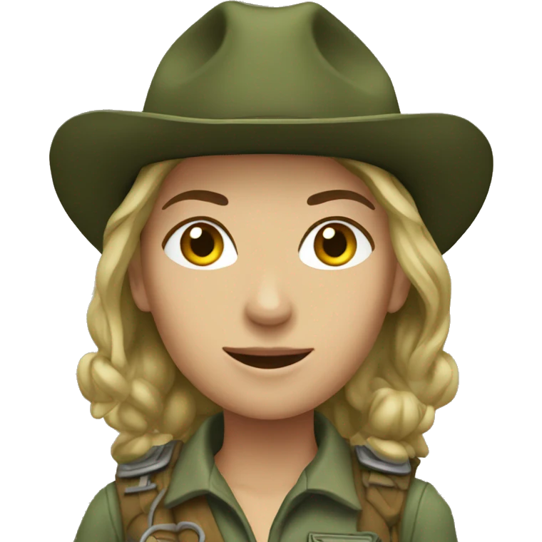 female Ranger emoji
