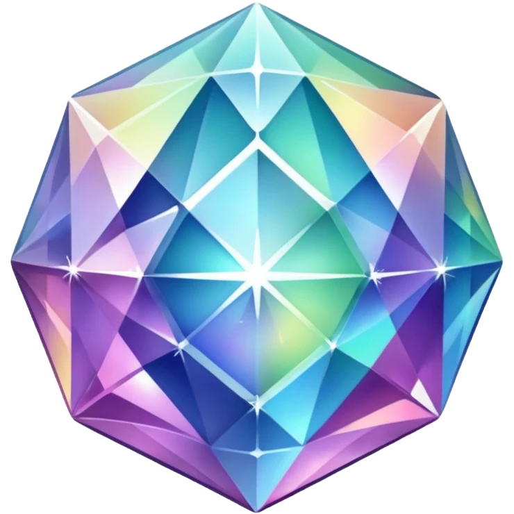 glitter crystal emoji