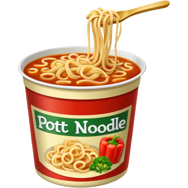 Pot Noodle Sweet & Sour  emoji