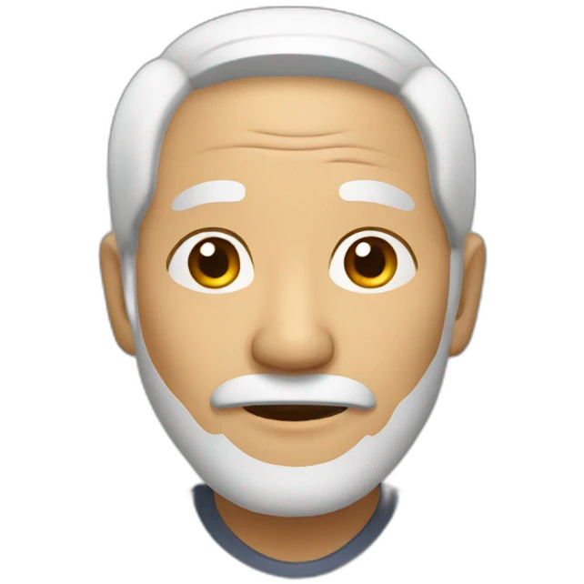 asian old man emoji