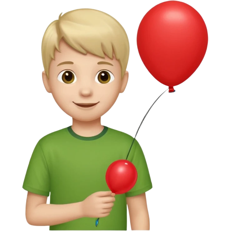 Child + balloon, Park Visitor, with park. emoji