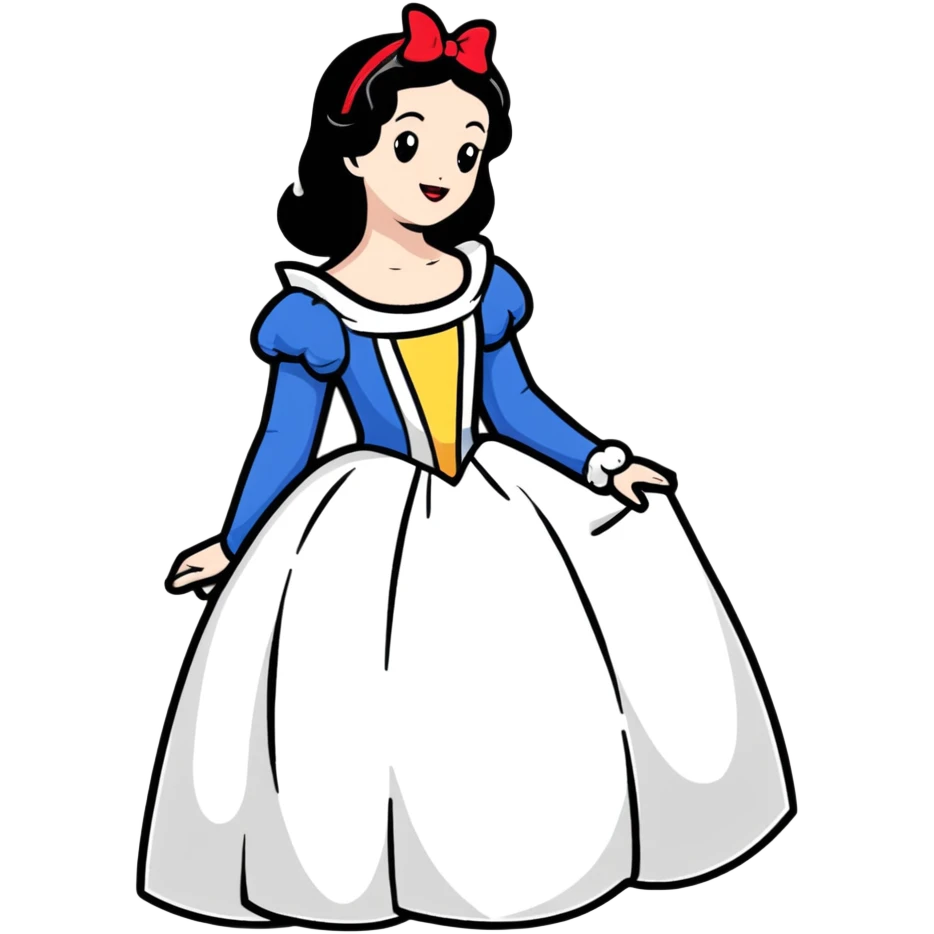 Snow White princess emoji