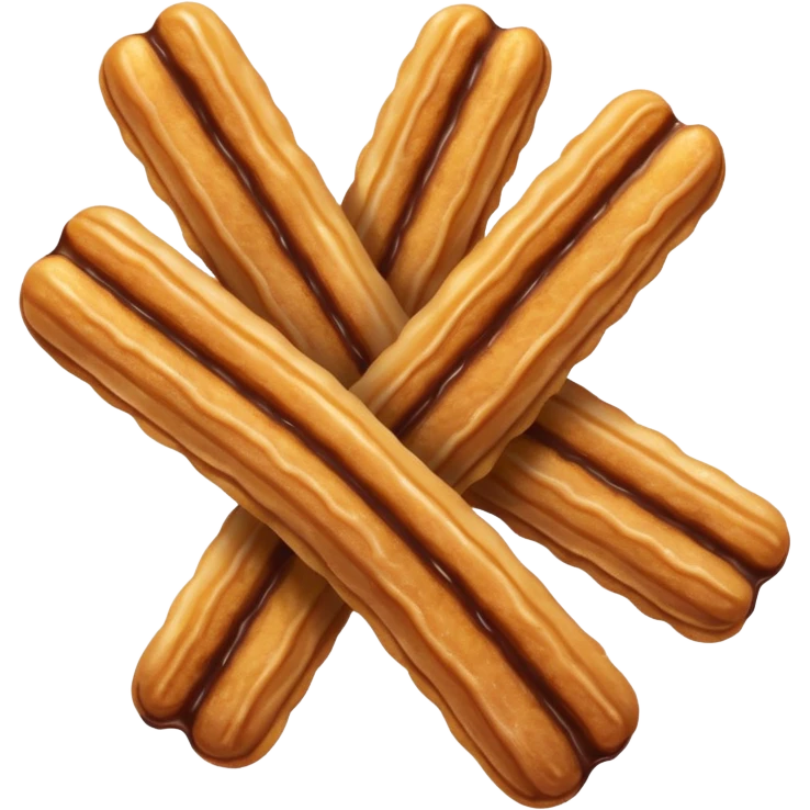 black churros emoji