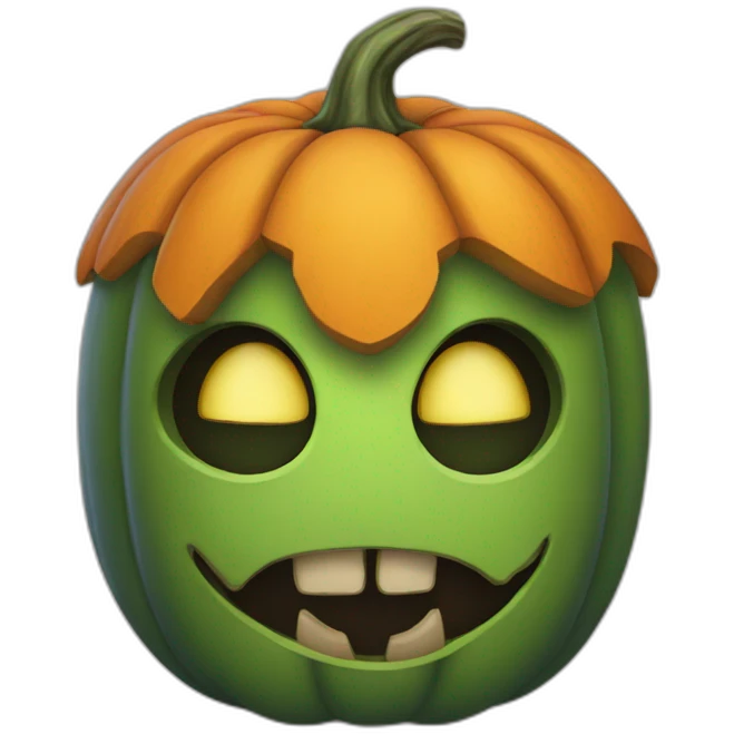 Halloween pumpkin emoji