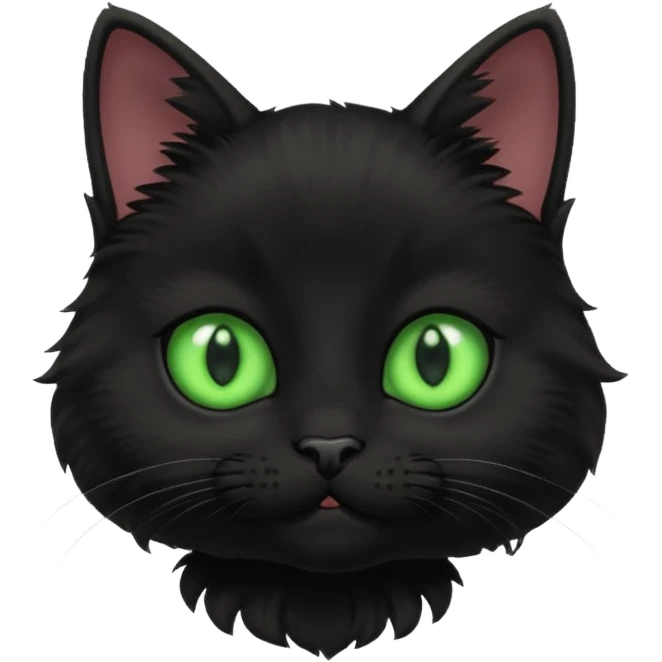 black cat baby emoji