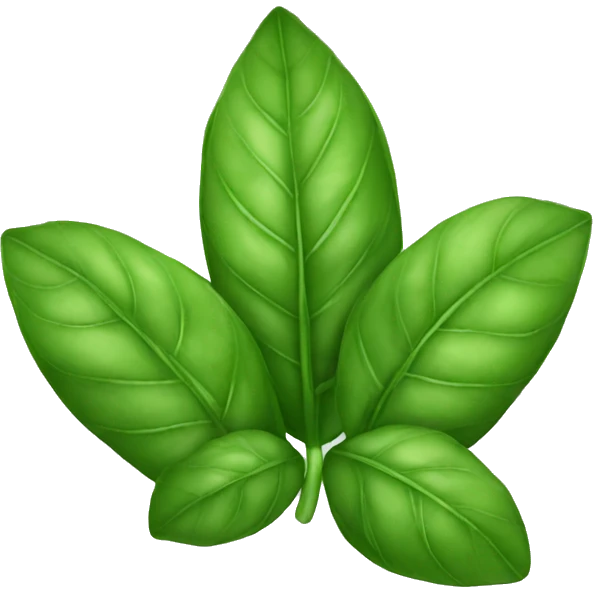 basil leaves emoji