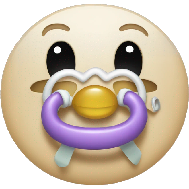 Pacifier emoji