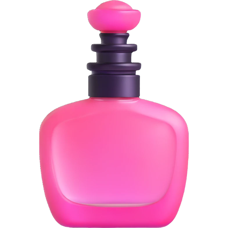 pink perfume bottle emoji