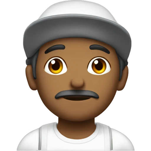 Chico haciendo el dub con los brazos emoji