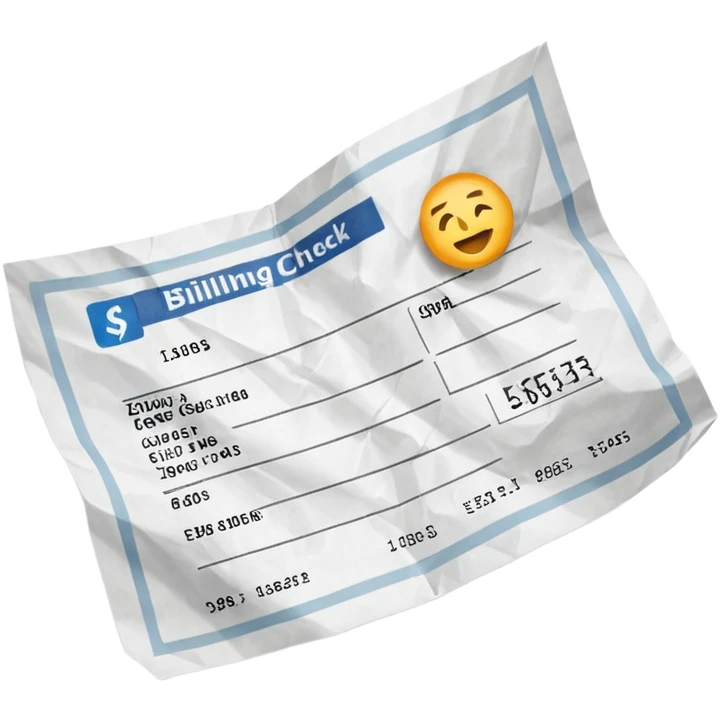 billing check emoji