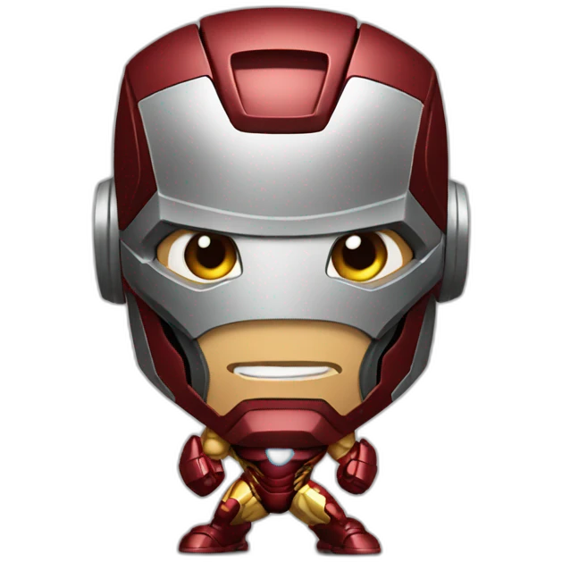 Iron man bodybuilding  emoji
