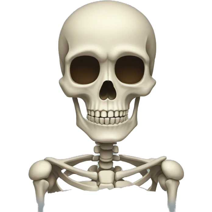 skeleton emoji