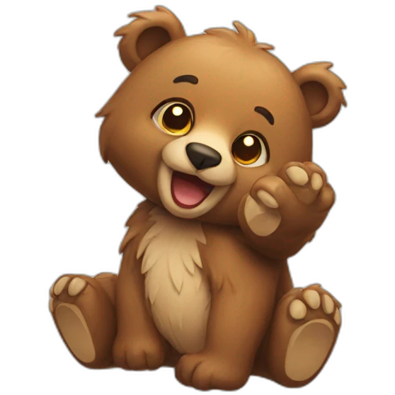 Magical bear  emoji