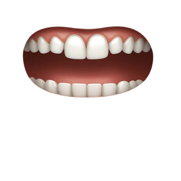 New teeth  emoji