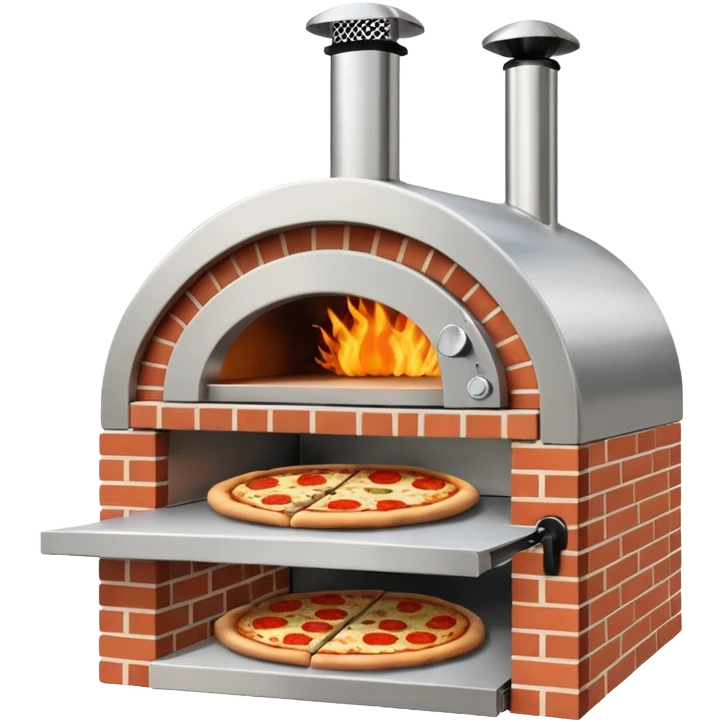 modern outdoor pizza oven emoji