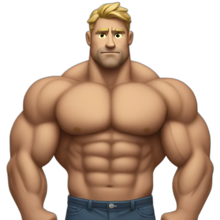 Gros muscle corp emoji