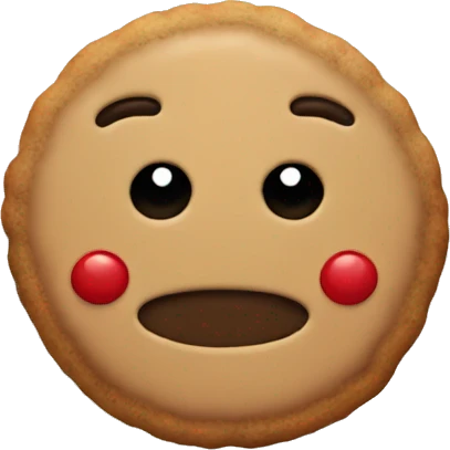 Christmas cookie emoji