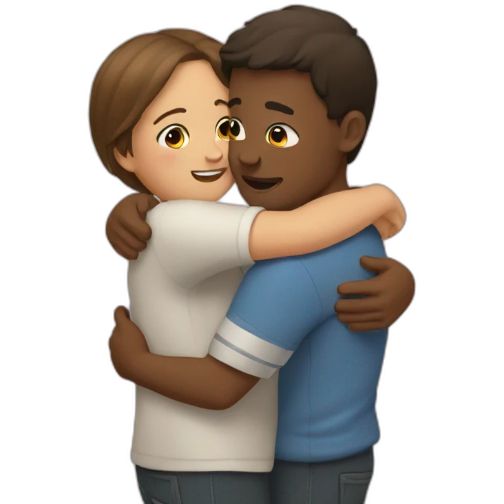 Hug emoji