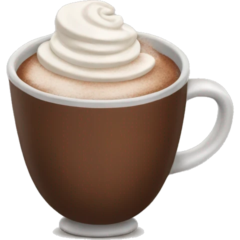 Cup of hot chocolate  emoji