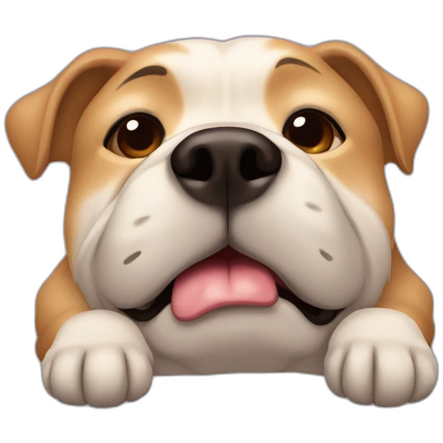 Chien qui dort emoji