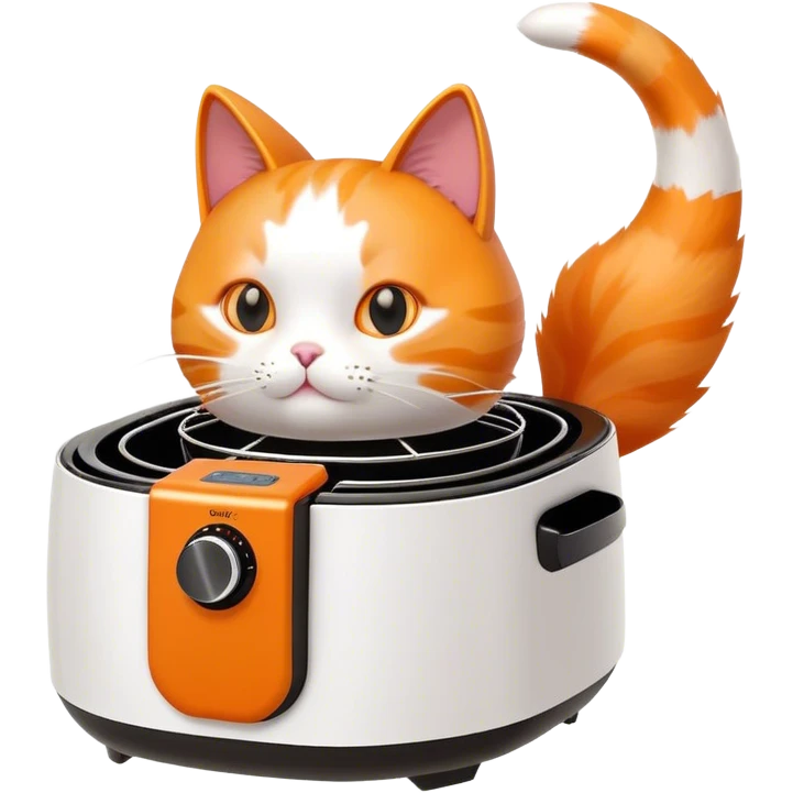 cat open airfryer emoji