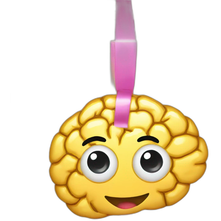 brain gift box emoji