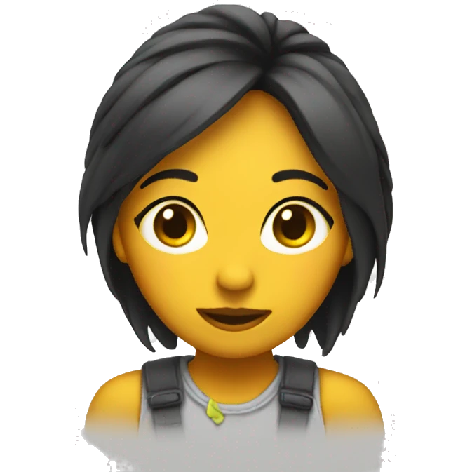 Chica emoji