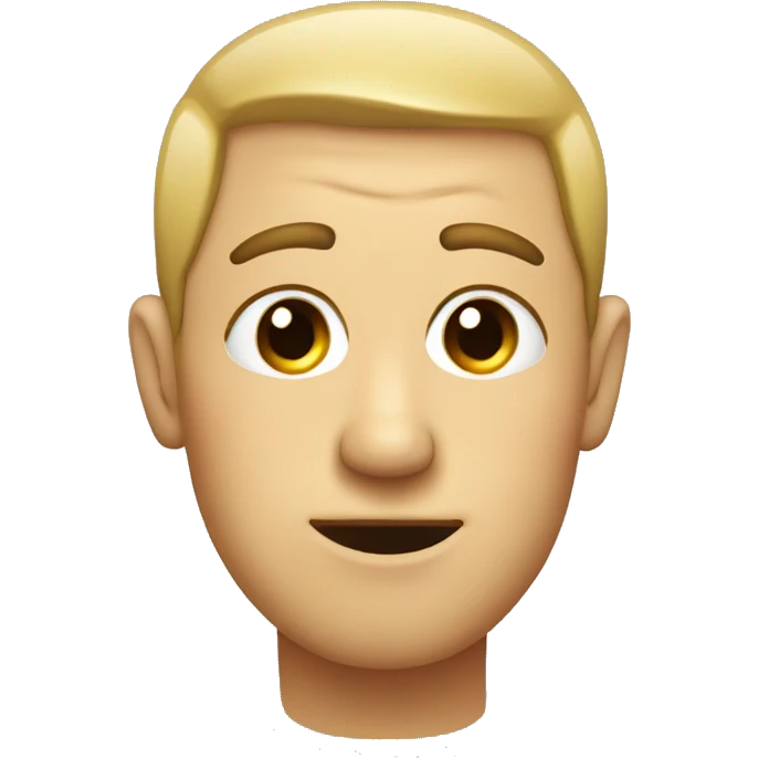 palm up with side eye head emoji