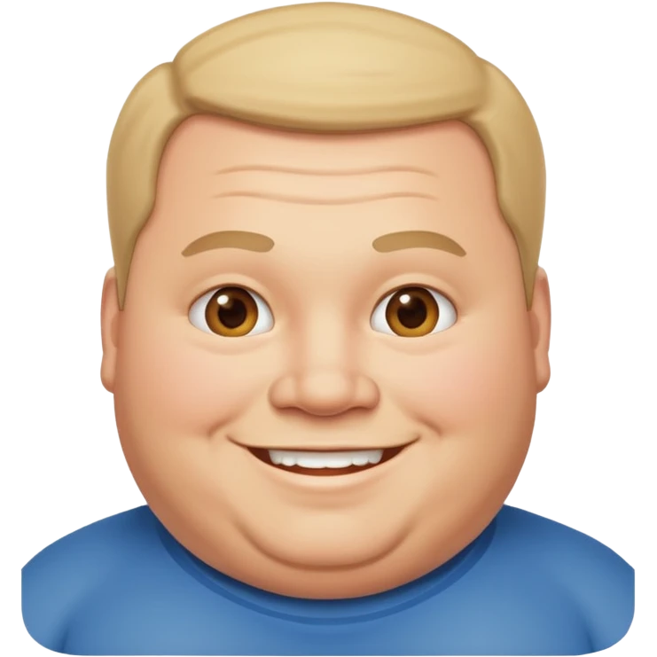 fat man emoji