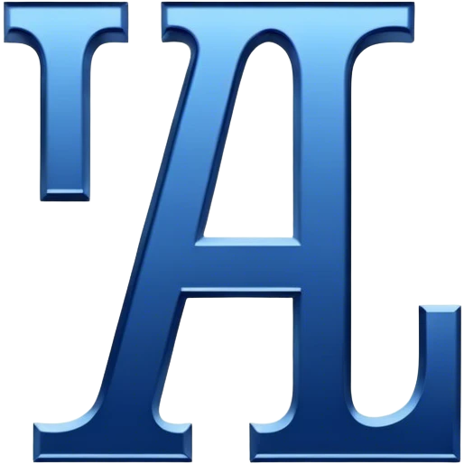 Blue letters I-L-L with navy blue background emoji