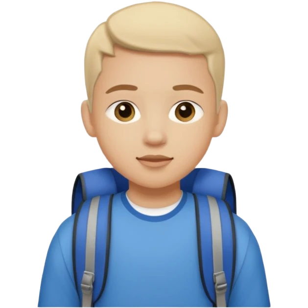 High school child emoji