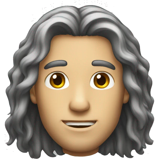 long hair guy emoji