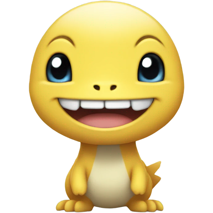 smiling pokemon standing tall emoji