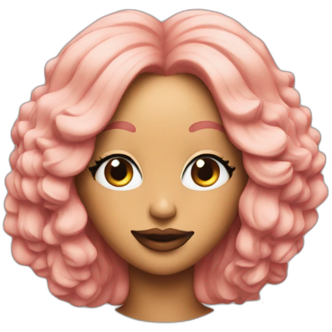peach-cardiB emoji