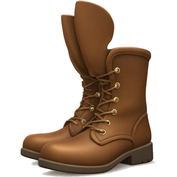 Brown Leather Boots
3d
 emoji