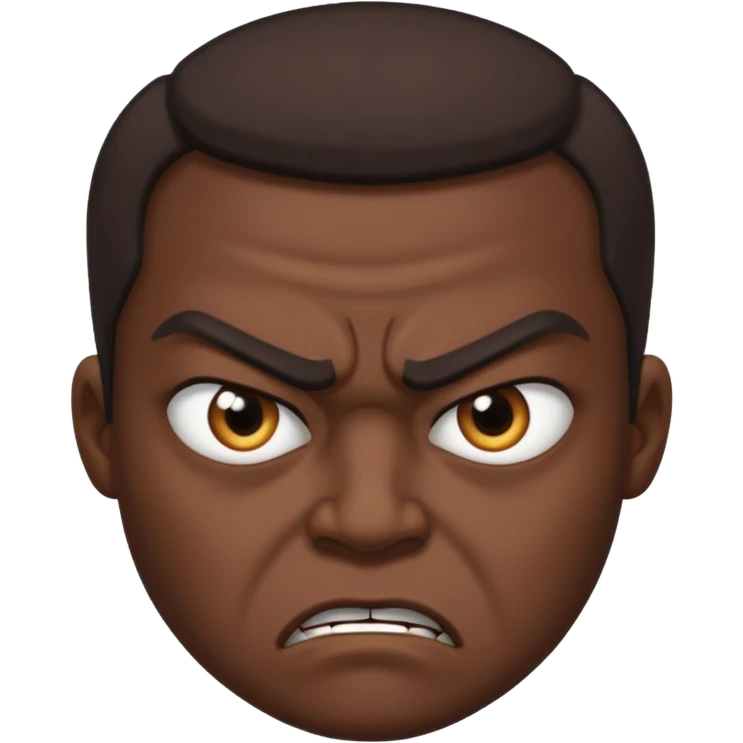 Angry Only single eye WITHOUT face emoji