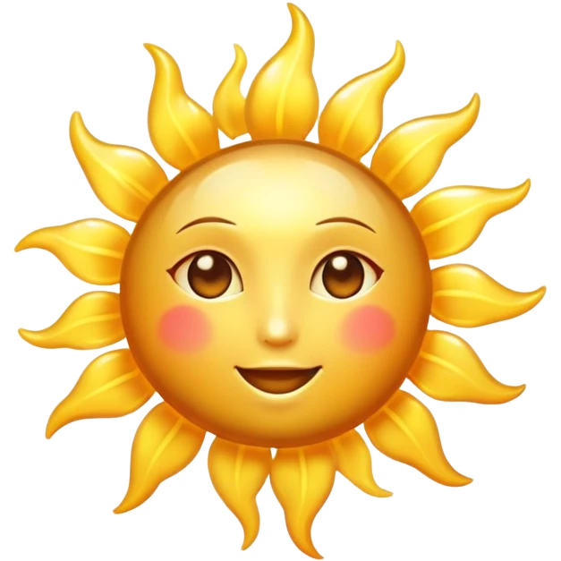 sun heart emoji