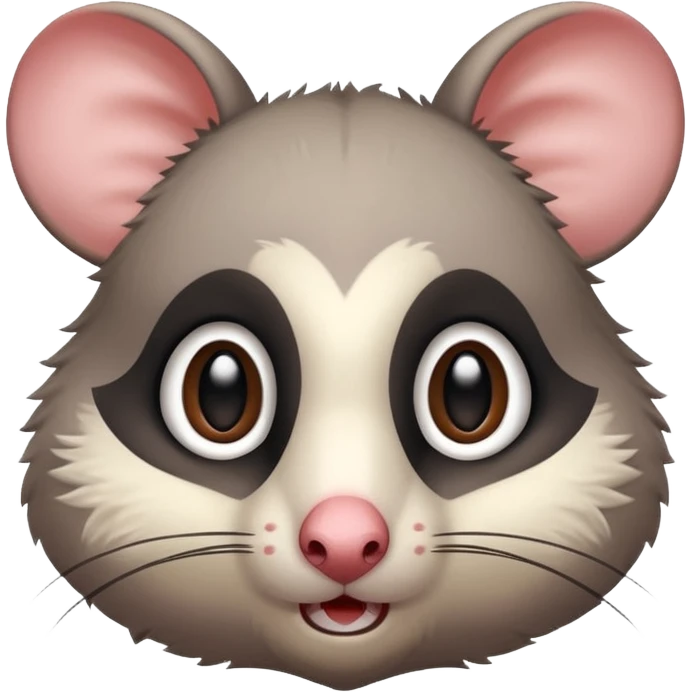 Embarrassed possum  emoji
