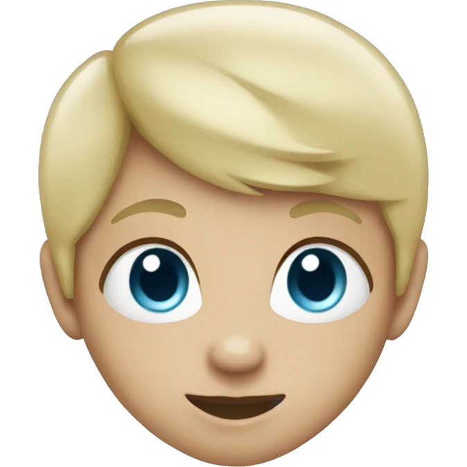 light baby blue heart emoji