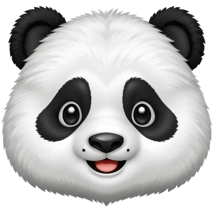 a cute panda bear emoji