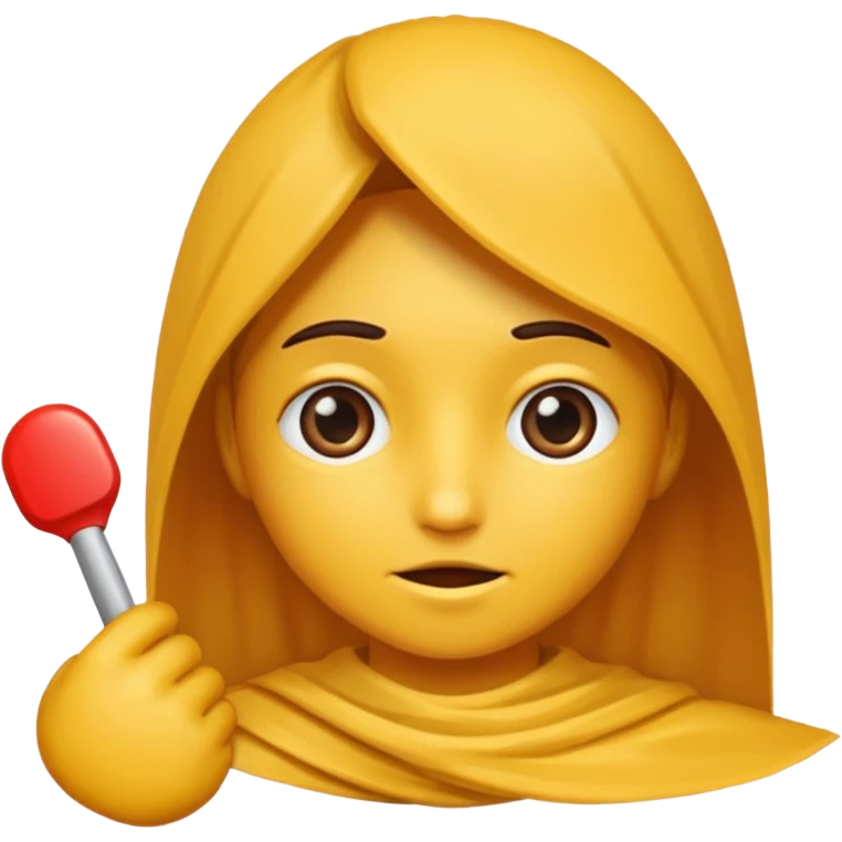 Naked girl showing pussy emoji