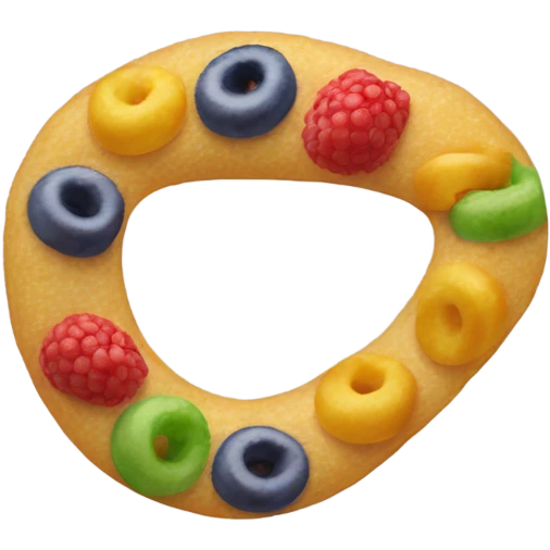 Fruit loop emoji