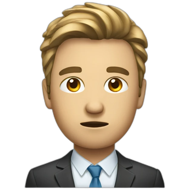 Financial fallimg emoji